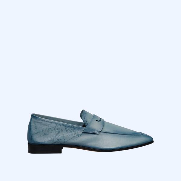 로렌조 리미니 캥거루 레더 로퍼