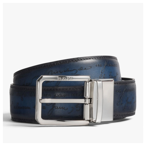 버서타일 스크리토 엠보싱 레더 35mm 벨트