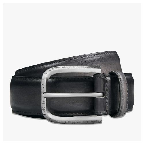 커브 레더 벨트 - 35mm