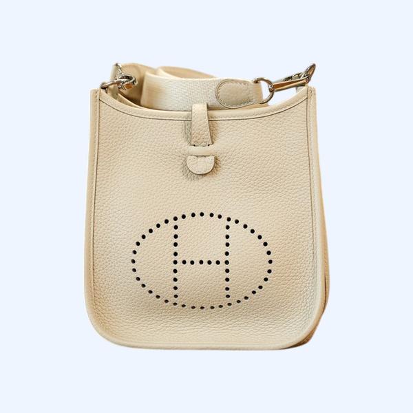 에르메스 에블린 16 아마존 백 아이보리 클레망스 & 팔라듐 하드웨어