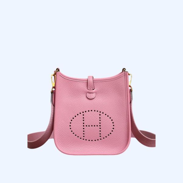 에르메스 에블린 16 핑크 골드 하드웨어