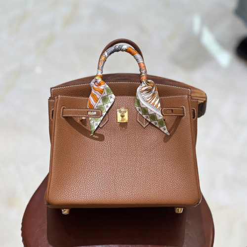 에르메스 버킨 25 르투르네 골든 브라운 골드 하드웨어