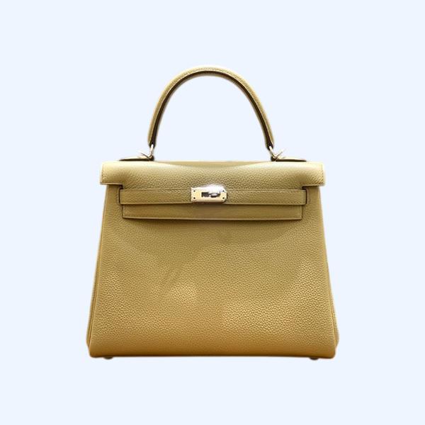 에르메스 켈리 25 르투르네 비스킷 실버 하드웨어