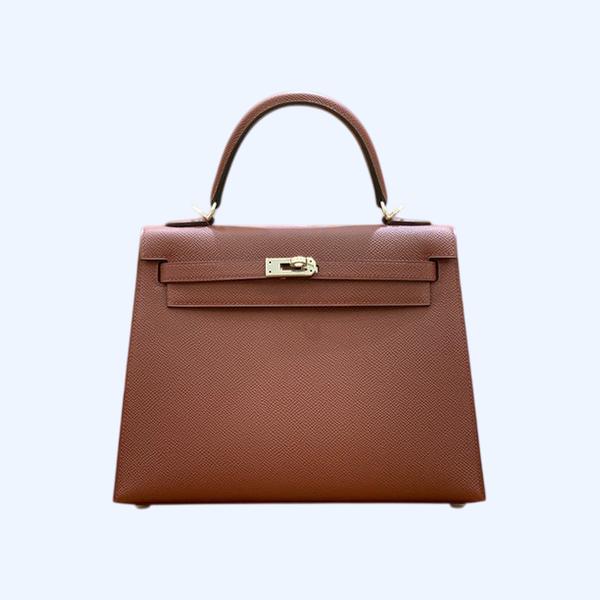 에르메스 켈리 25 셀리에 버건디 실버 하드웨어