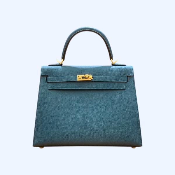 에르메스 켈리 25 셀리에 베르 보스포르 골드 하드웨어