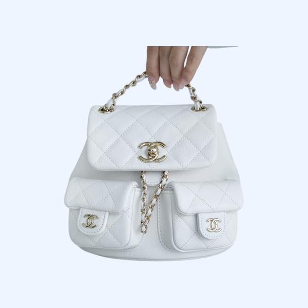 샤넬 23A 듀마 더블 포켓 백 스몰 