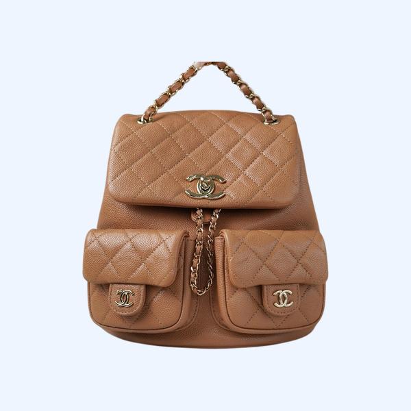 샤넬 23A 듀마 더블 포켓 백 미디엄 