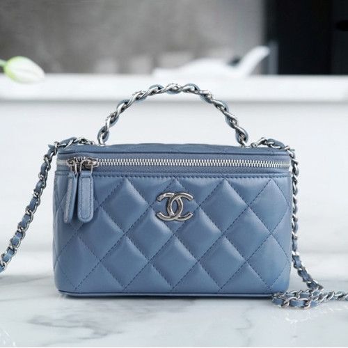 샤넬 23K 탑 핸들 스몰 베니티백 AP3593