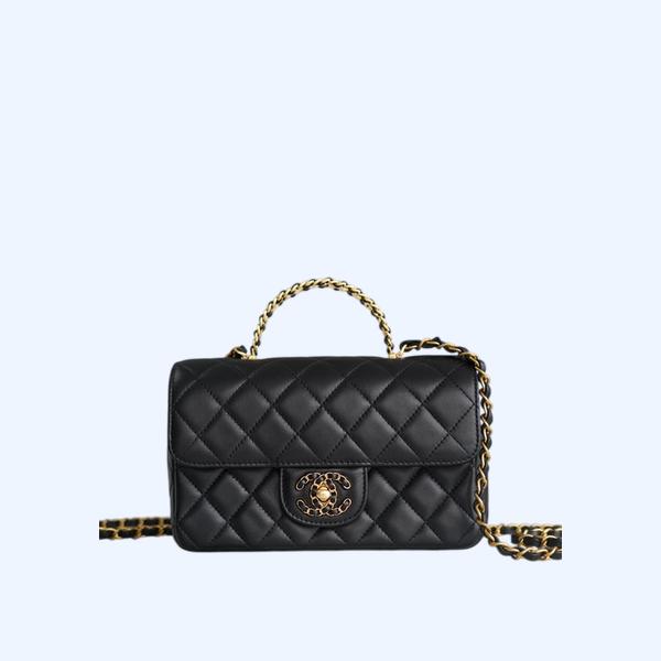 샤넬 24C 클래식 미니 탑 