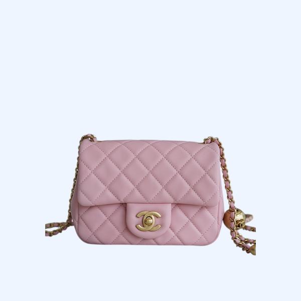 샤넬 뉴미니 골드볼 플랩백 