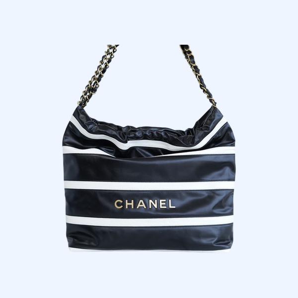 샤넬 24SS 스트라이프 22백 