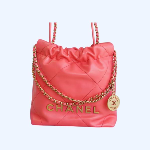 샤넬 22백 미니 오렌지 