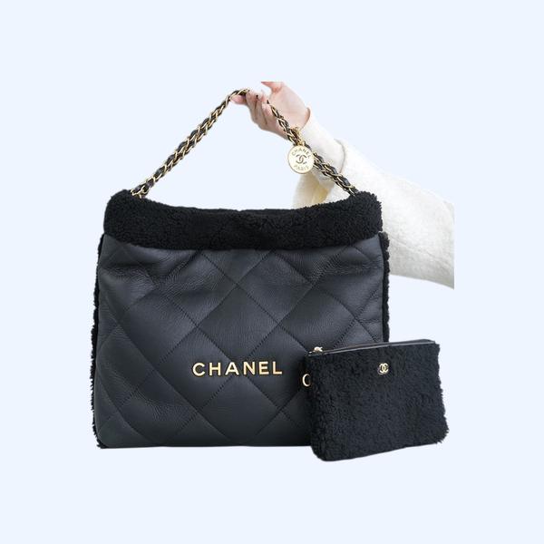 샤넬 22백 한정판 테디 