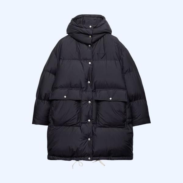 소프트 캔버스 다운 파카