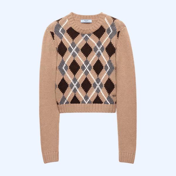 캐시미어 크루넥 스웨터