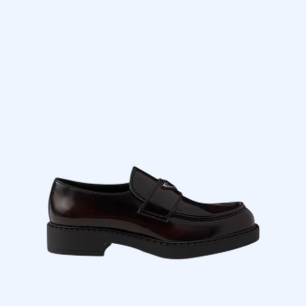 BandiView_초콜릿 브러시드 가죽 로퍼