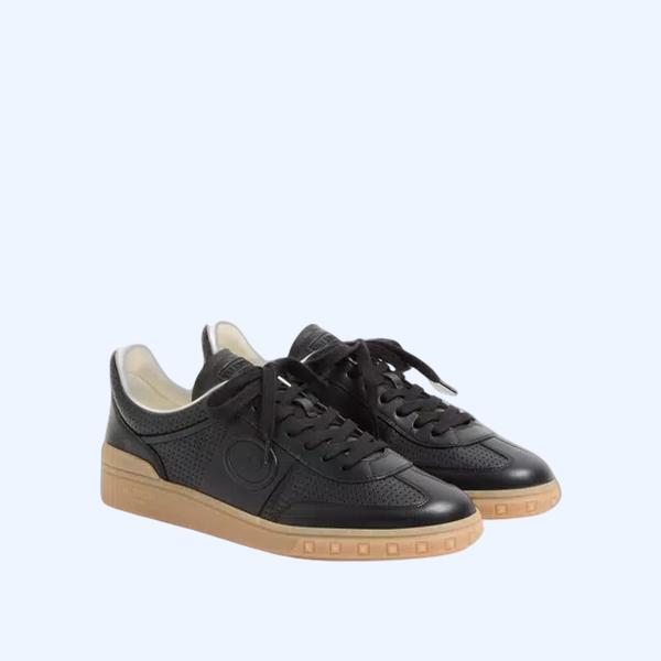 업빌리지 펀칭 나파 레더 로우탑 스니커즈