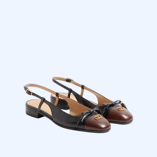 발레 뒤 루아 키드 슬링백 발레리나 25MMM