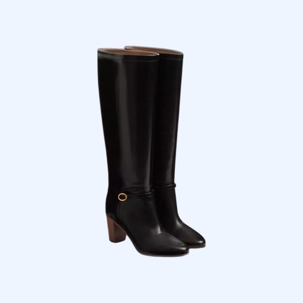 패티 카프스킨 부츠 75MM