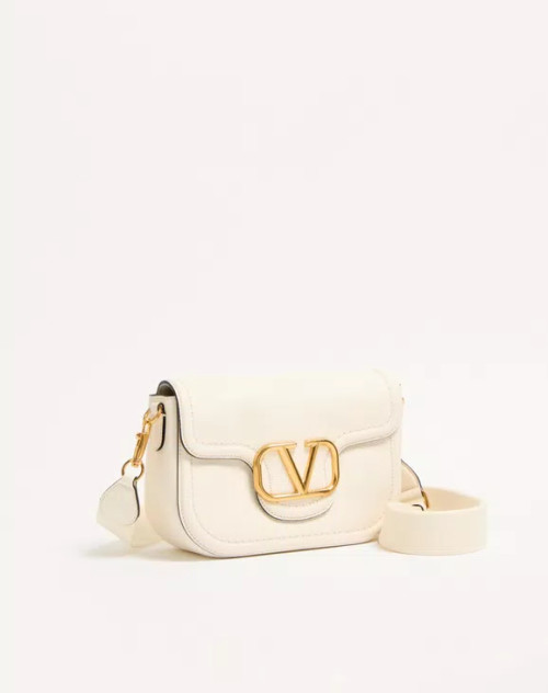 로코 소프트 그레이니 카프스킨 숄더백