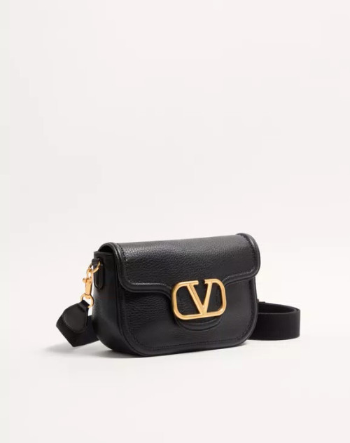 로코 소프트 그레이니 카프스킨 숄더백