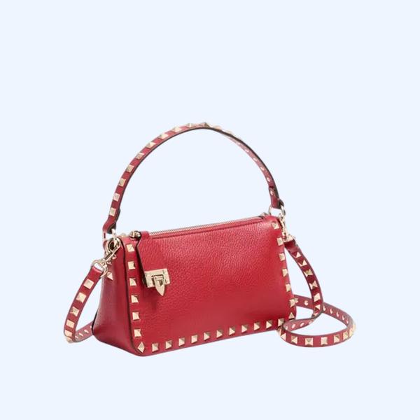 스터드 그레인 카프스킨 스몰 크로스바디