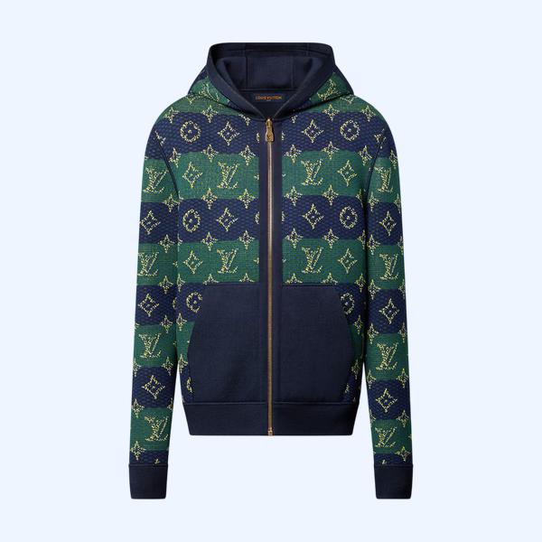 모노그램 더블 페이스 리버서블 후디