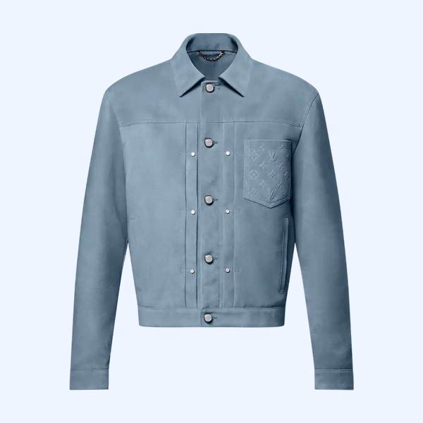 스웨이드 레더 타입 II 트러커 재킷