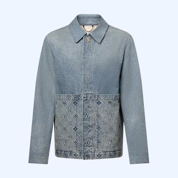 업사이클드 데님 캔버스 재킷