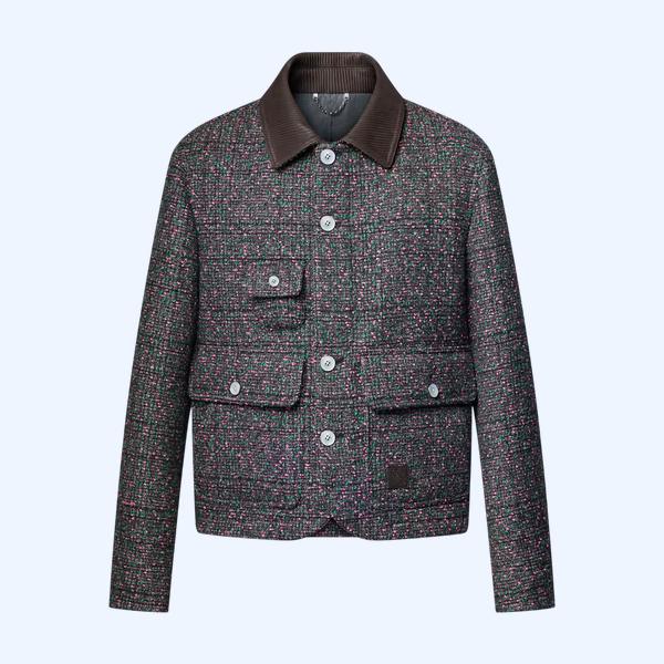트위드 가드닝 워크웨어 재킷