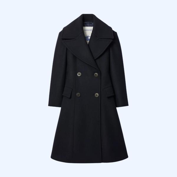 울 테일러드 코트