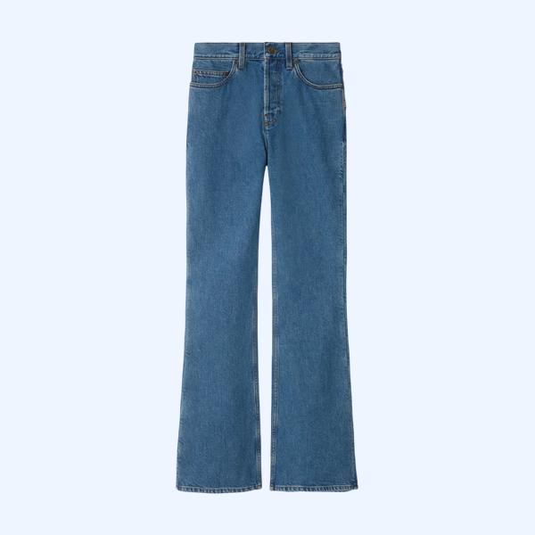 하이 라이즈 부츠컷 진