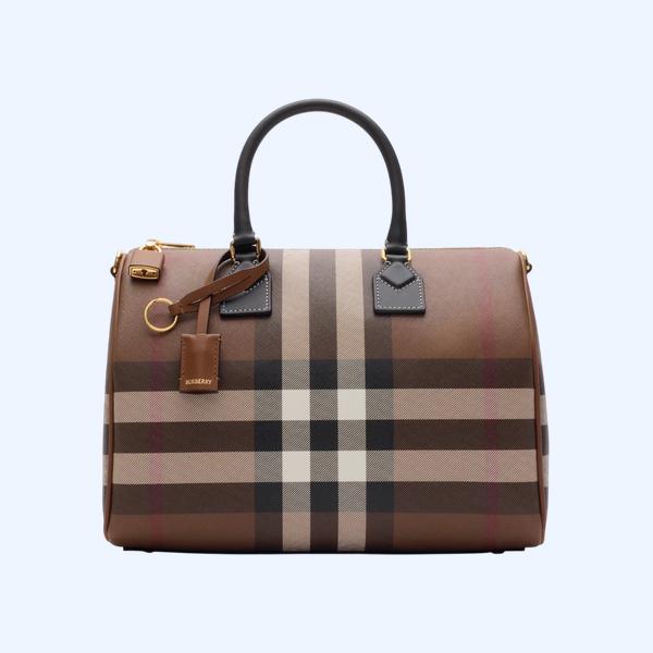 미디엄 체크 볼링 백