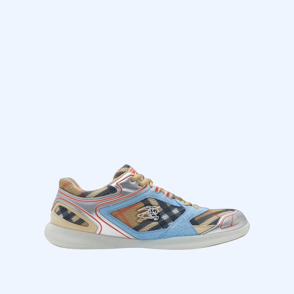 체크 매트릭스 스포츠 스니커즈