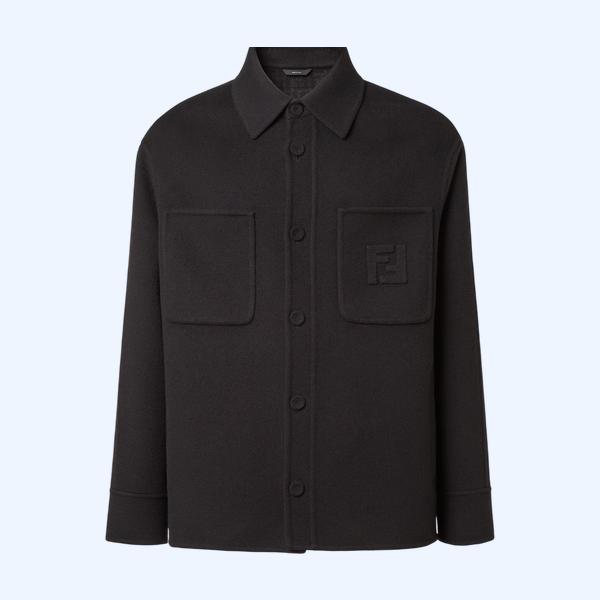 블랙 울 블루종