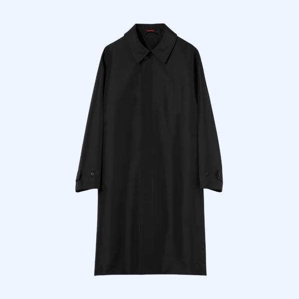 테크니컬 포플린 코트