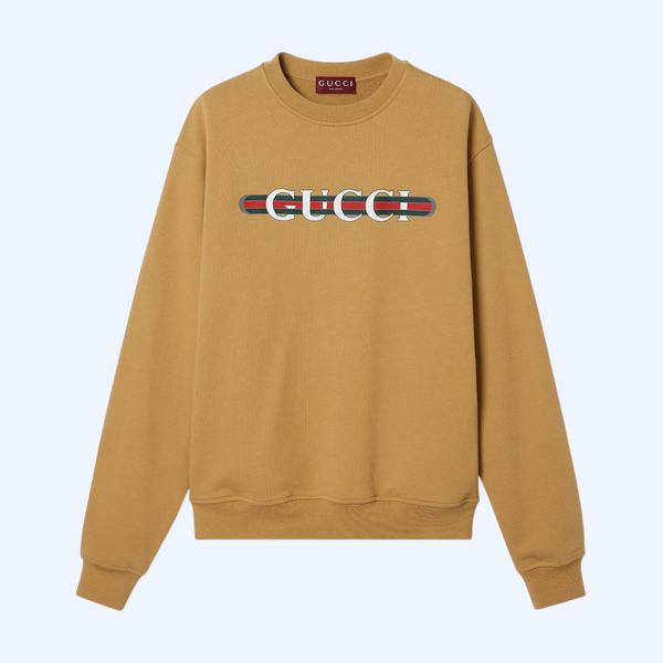 코튼 저지 스웨트셔츠