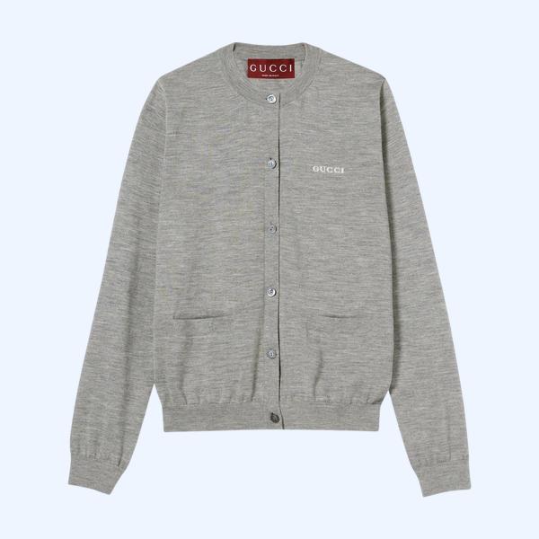 캐시미어 실크 가디건