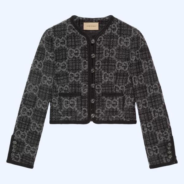 GG 트위드 재킷