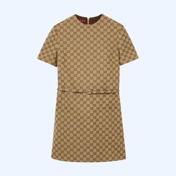 GG 캔버스 드레스