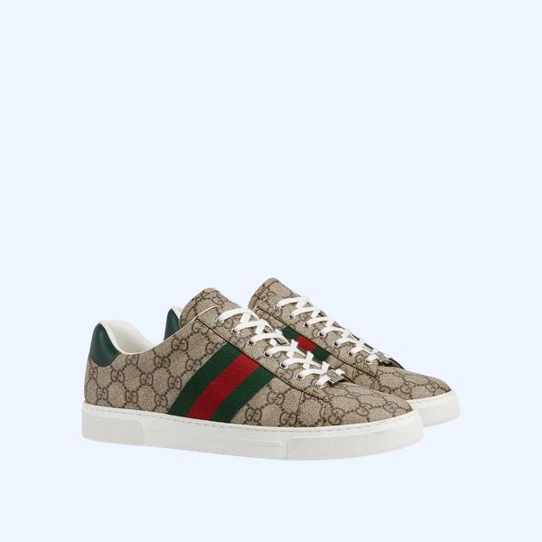 [구찌 에이스] 남성 웹(Web) 스니커즈