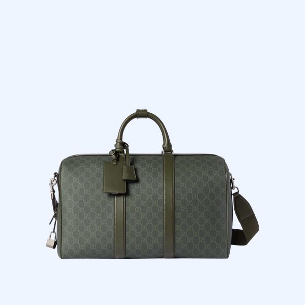 GG 모노그램 미디엄 더플백
