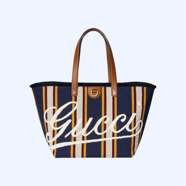 자수 미디엄 캔버스 토트백