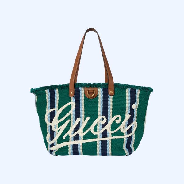 자수 미디엄 캔버스 토트백