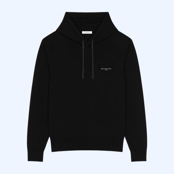 울과 캐시미어 자수 GIVENCHY 파리 후디