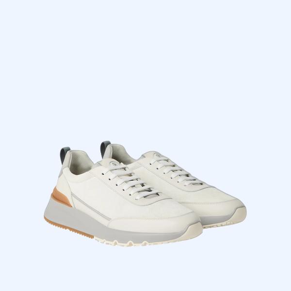 반광택 송아지 가죽 러너