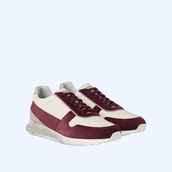 송아지 가죽 러너