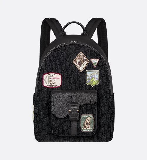 Saddle 지퍼 백팩