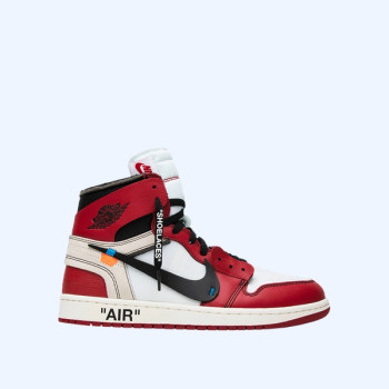 조던 1 x 오프화이트 레트로 하이 시카고 더 텐