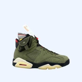 조던 6 x 트래비스 스캇 레트로 올리브